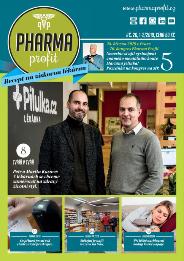 O čem si můžete přečíst v časopisu Pharma Profit 26/2019?
